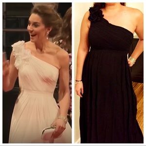 EVER PRETTY Flower One Shoulder Long Dress similar to Kate Middleton’s dress